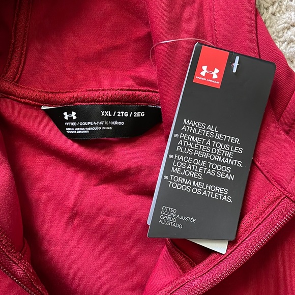 NWT Men’s Under Armour Sportstyle Elite Utility Full Zip Hoodie 1306451 Size XXL - Picture 5 of 8